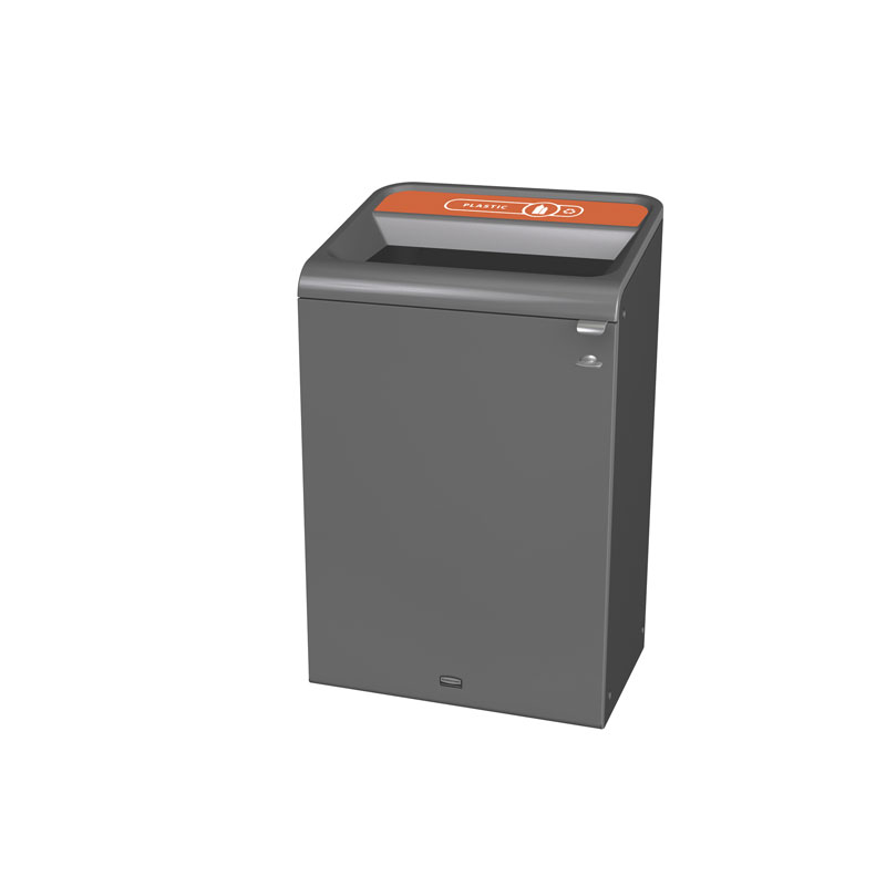 Configure Recyclingstation Plastic NL 125 ltr, Rubbermaid