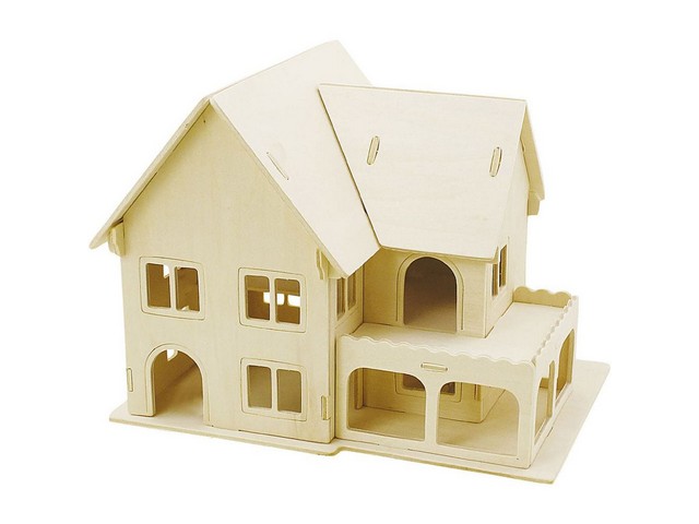 Constructieset 3D hout/ds24