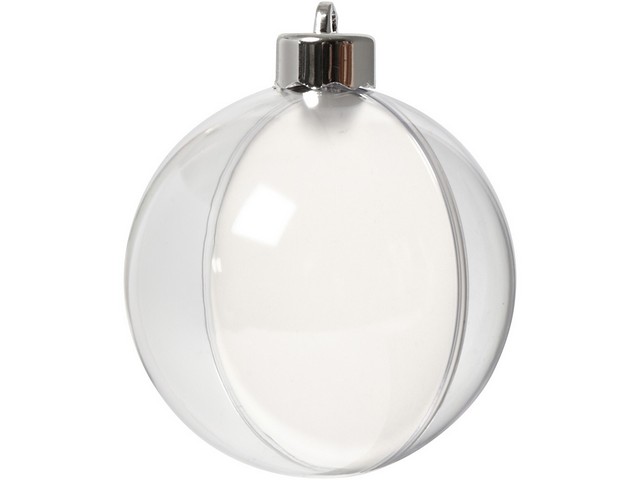 Decobal D8cm transparant/pk5