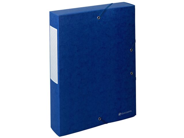 Dossierbox Exacompta NF A4 60mm bl/pk 10