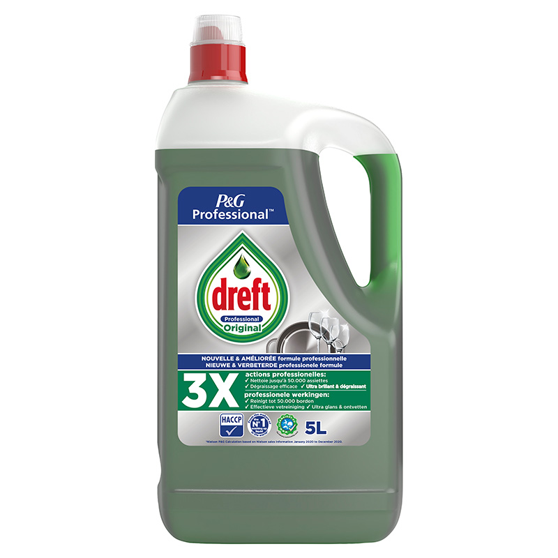 DREFT PROFESSIONAL Dilute Original Handafwasmiddel 2x5L