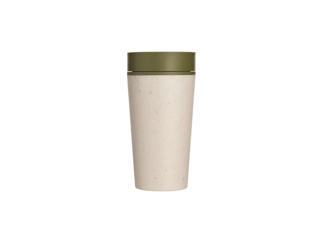 Drinkbeker circulaire 340ml crème groen