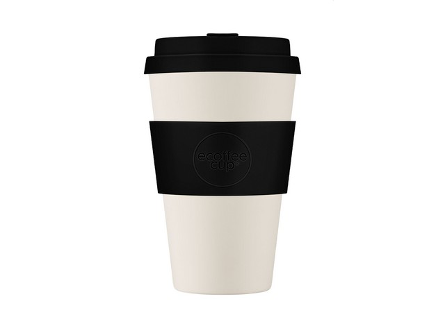 Drinkbeker Ecoffee 400ml Black Nature