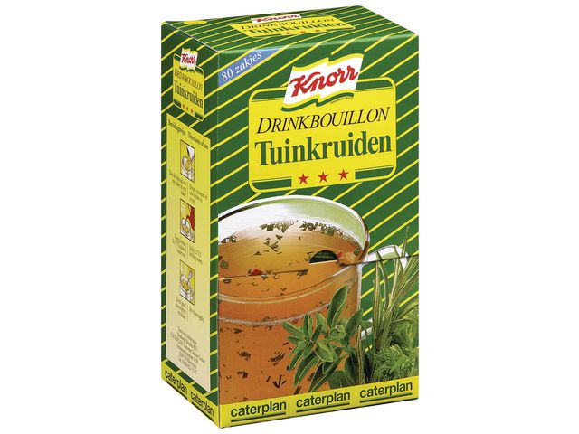 Drinkbouillon Knorr tuinkruiden/pk 80