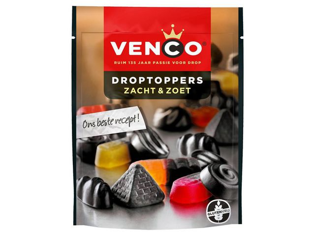 Drop Venco DrTop zacht+zoet/zak 210g