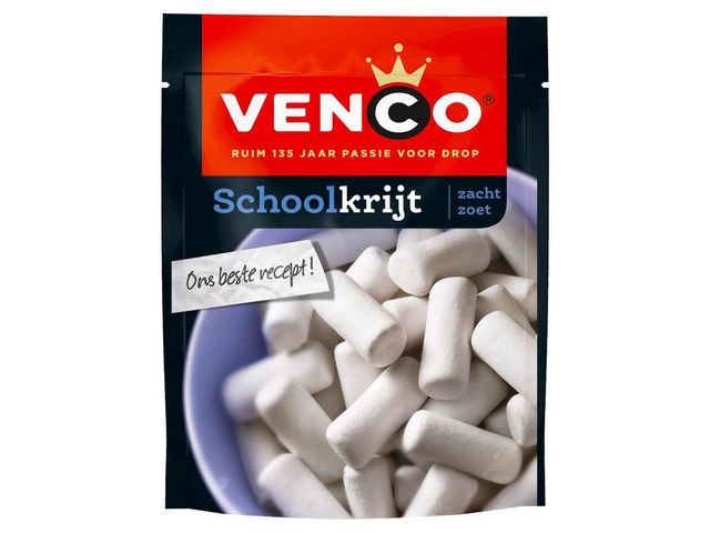 Drop Venco schoolkrijt/zak 210g