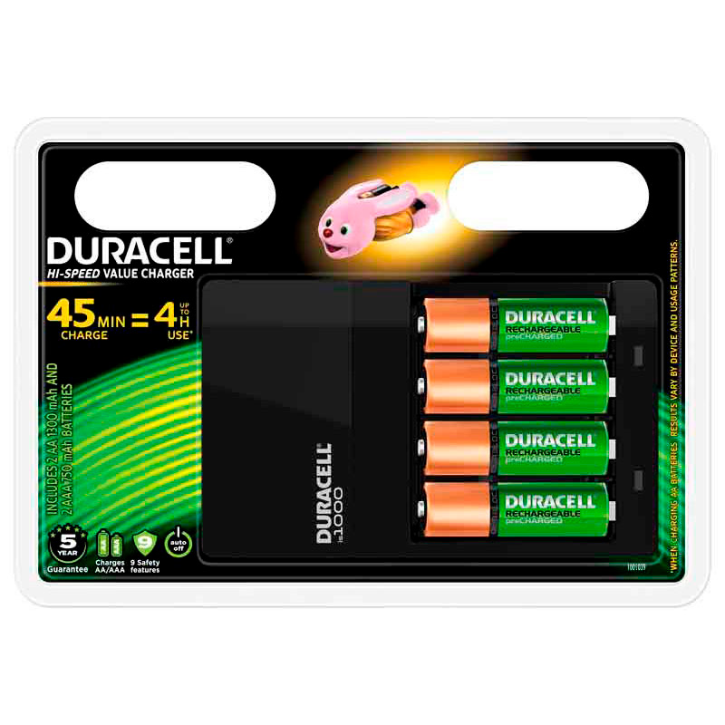 Duracell CEF 14 Hi-Speed Charger