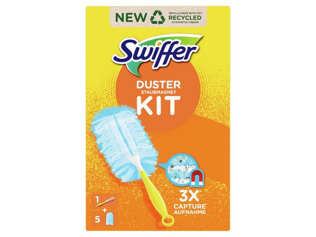 Duster Swiffer Starterskit recy/pk1+5