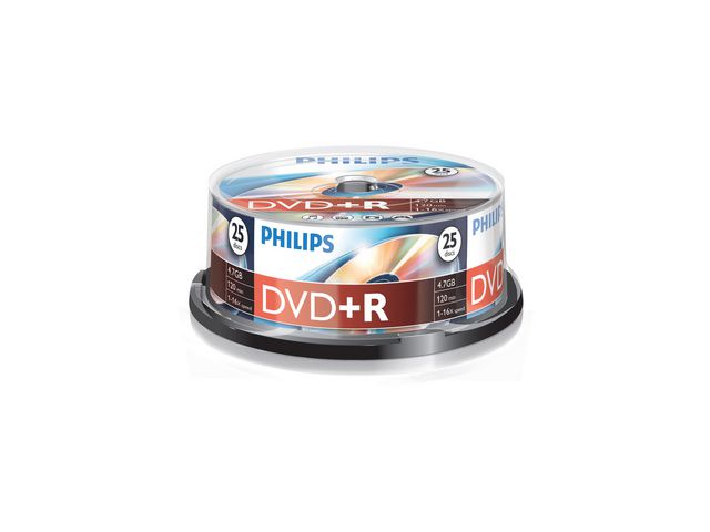 DVD+R Philips 4,7GB JC printable/sp25