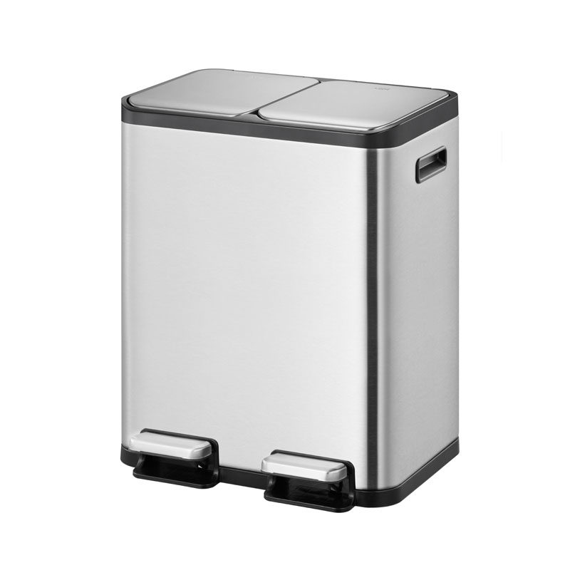 EcoCasa Splitted pedaalemmer 30+30 ltr, EKO