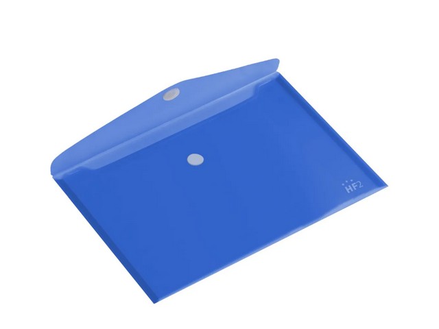 Envelop 334x238 klitteband blauw/pk10