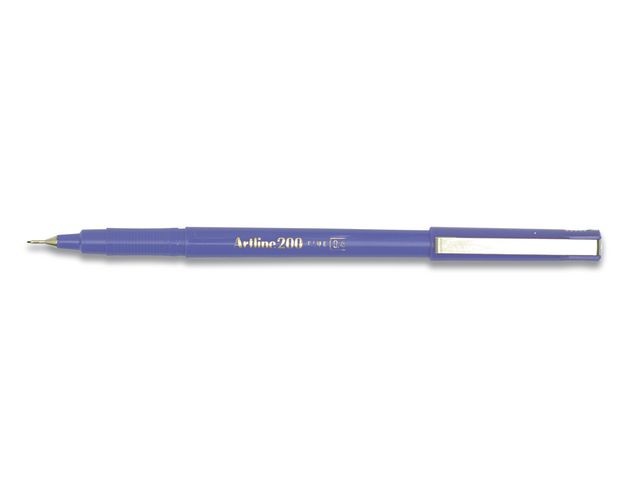 Fineliner Artline 200 0,4mm blauw/ds 12