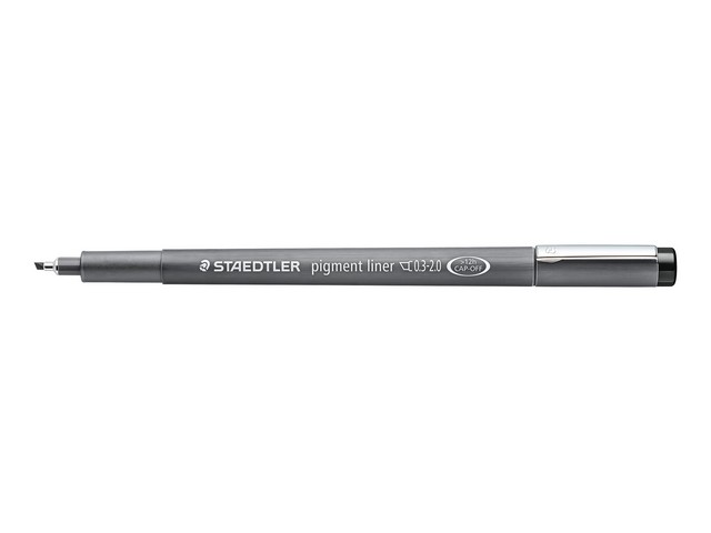 Fineliner Staedtler 308 pigm 0,3-2 zw/10