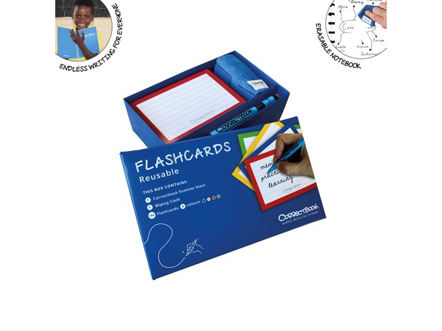 Flashcard Correctbook ass/pak144