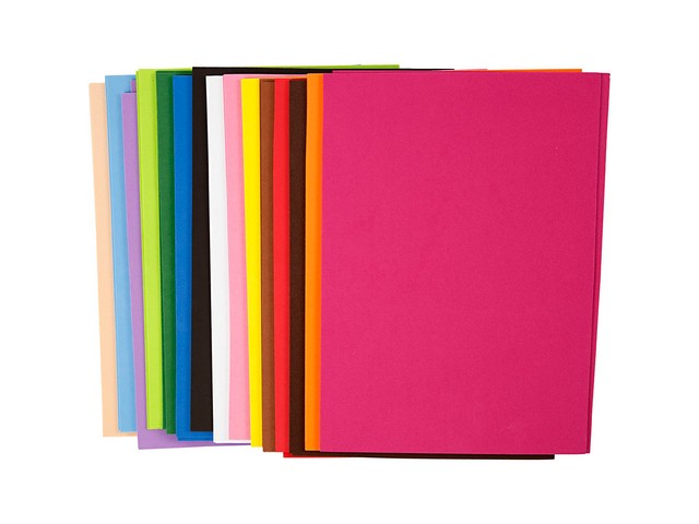 Foam vel 210x297mm 2mm EVA/pk30v