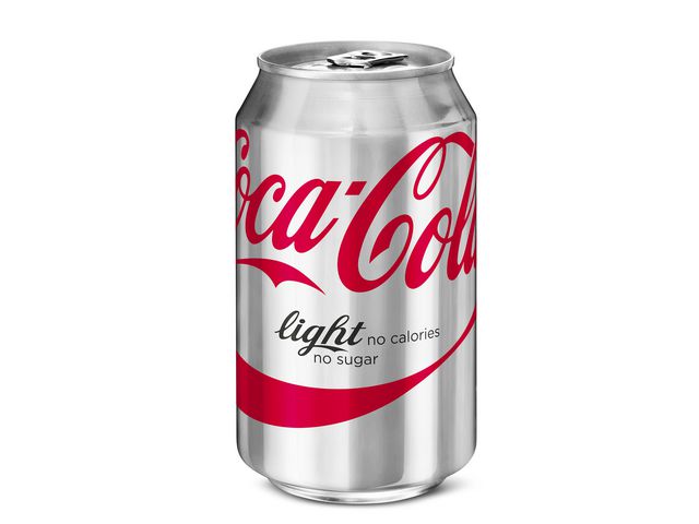 Frisdrank Coca-Cola lgt 0,33L blik/pk 24