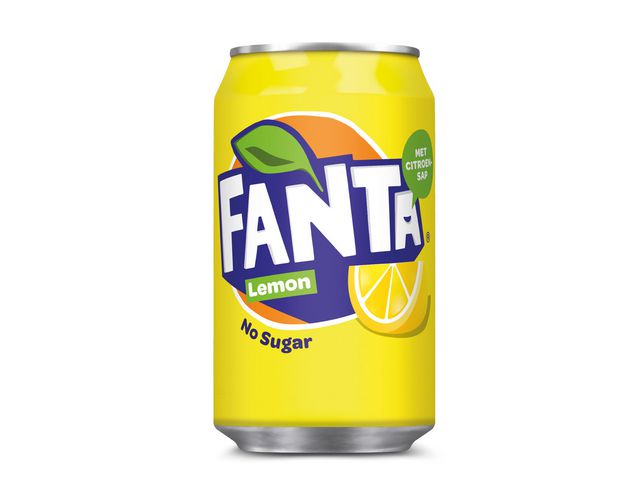 Frisdrank Fanta Lemon zero 0,33L /pk 24