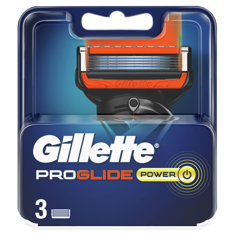 Gillette ProGlide Power Navulmesjes Voor Scheersysteem Voor Mannen, 3 Stuks