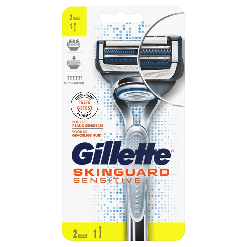 Gillette SkinGuard Sensitive Scheermes Voor Mannen + 1 Mesje