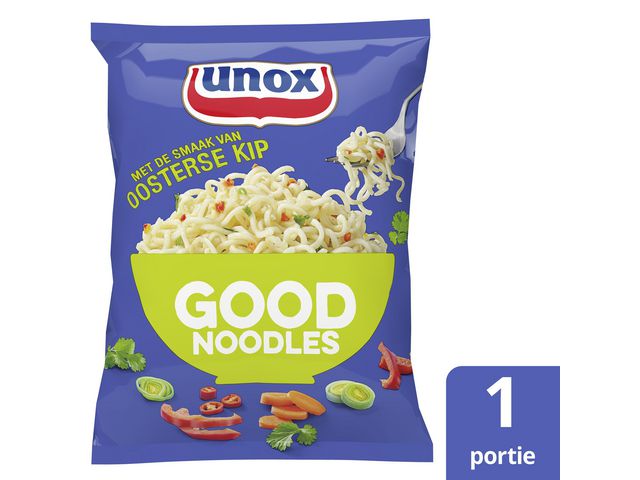 Good noodles Unox O kip zak 70g/pk11
