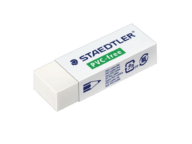 Gum Staedtler PVC-vrij 65x23x13 wit