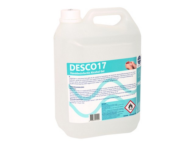 Handdesinfectiemiddel Desco fl 5L/ds4