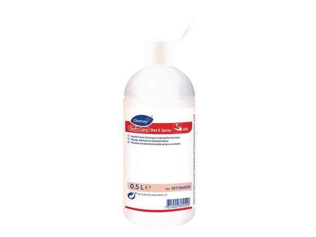 Handdesinfectiespray Soft DES E/10x500ml