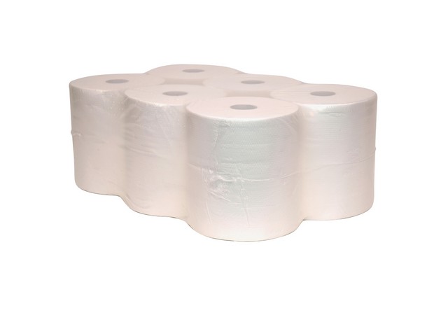Handdoekrol Euro cel 2L wit/ds6