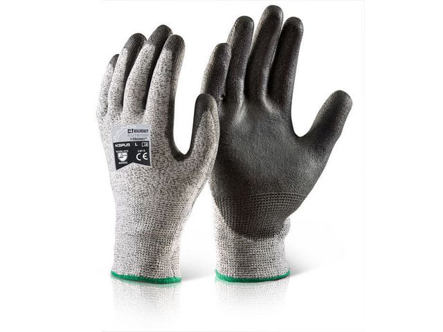 Handschoen PU coated zwart XL/ds10