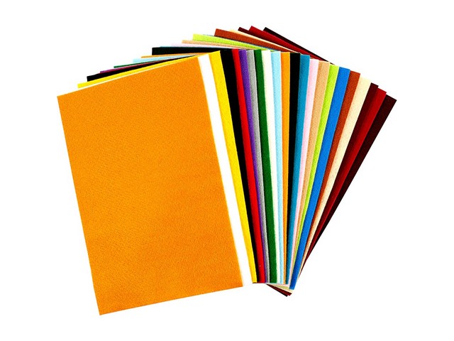 Hobbyvilt 20x30cm 180-200g ass/pk24