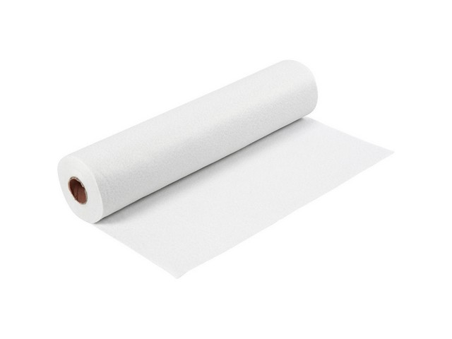 Hobbyvilt B45cm dikte 1,5mm wit/rl5m