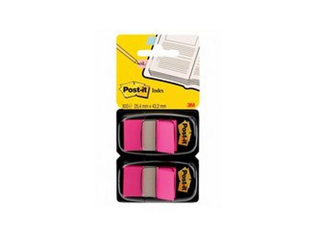 Index Post-It 25,4x43,2 VP ass 2x50/pk10