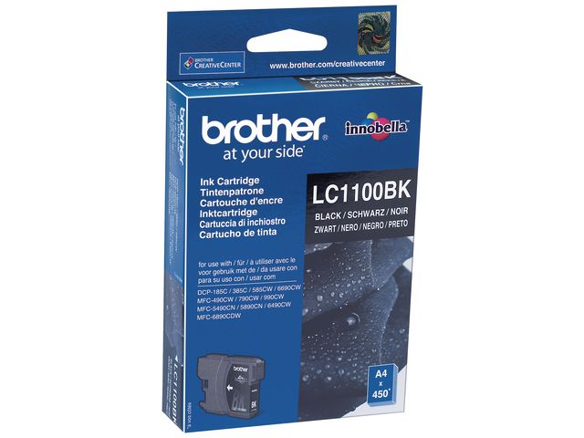 Inkjet Brother LC-1100BK zwart