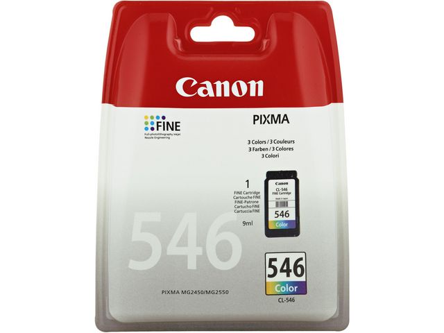 Inkjet Canon CL-546 8ml kleur