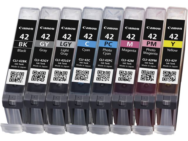 Inkjet Canon CLI-42 8 ink multipack