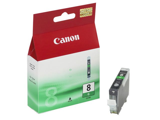 Inkjet Canon Cli-8 groen