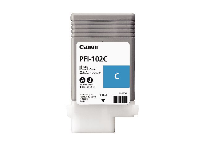 Inkjet Canon PFI-102C cyan