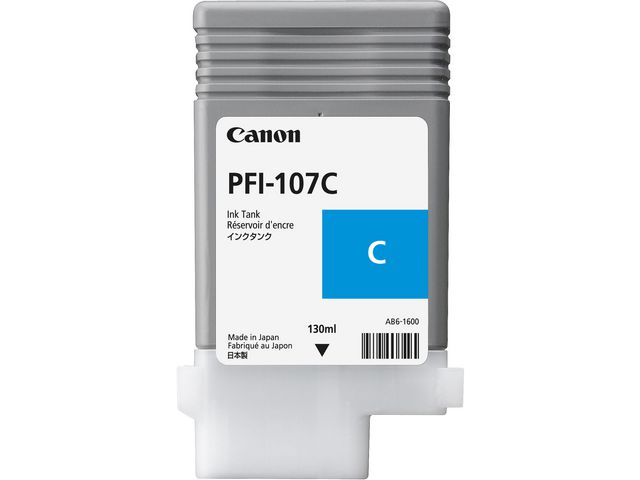 Inkjet Canon PFI-107C 130ml cyan