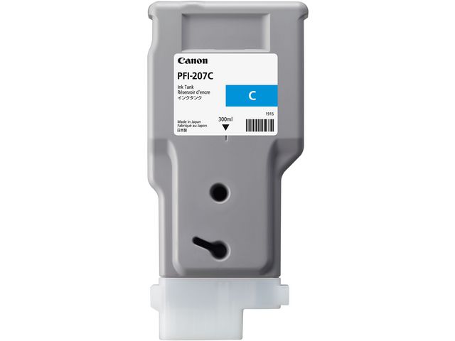 Inkjet Canon PFI-207C 300ml cyan