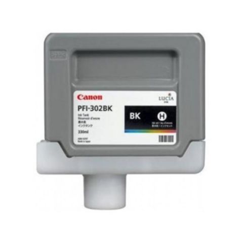 Inkjet Canon Pfi-302Bk zwart