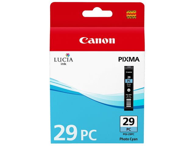 Inkjet Canon Pgi-29 foto cyaan