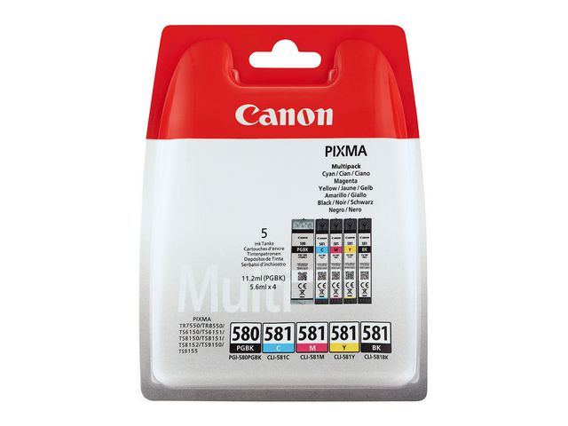 Inkjet Canon PGI-580/ CLI-581 BK/CYMK