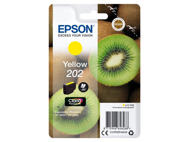 Inkjet Epson 202 C13T02F44010 geel
