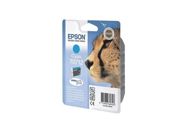 Inkjet Epson T07124012 Cyaan