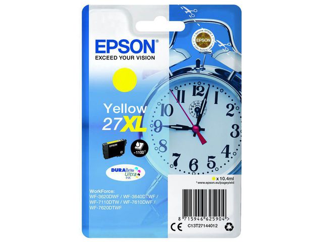 Inkjet Epson T27144012 Geel(27XL)