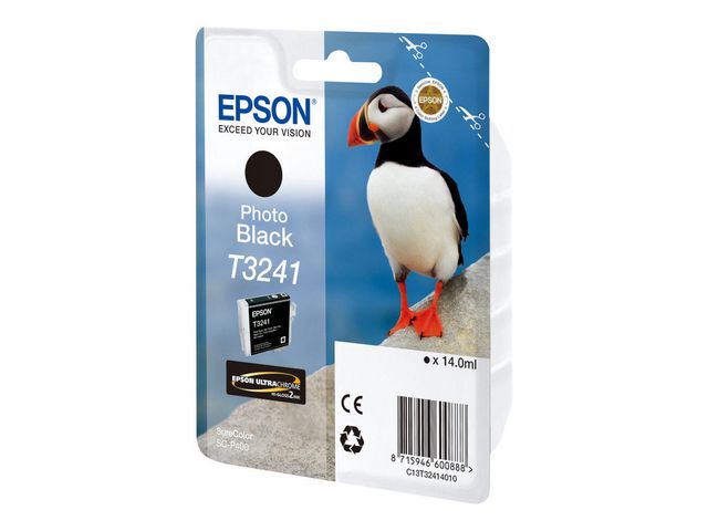 Inkjet Epson T3241 foto zwart