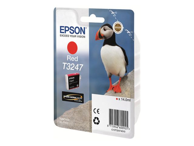 Inkjet Epson T3247 rood