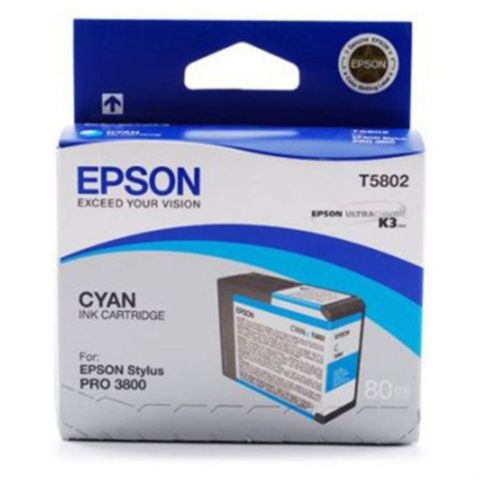 Inkjet Epson T5802 80ml foto cyan