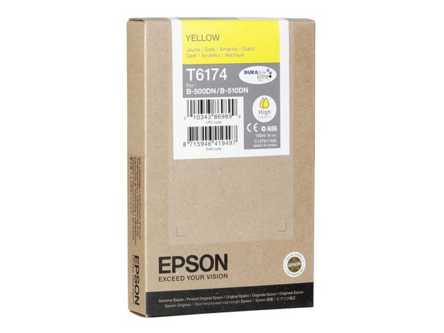 Inkjet Epson T6174 geel HC