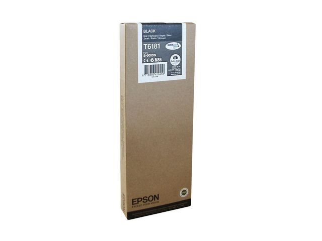 Inkjet Epson T6181 zwart XL